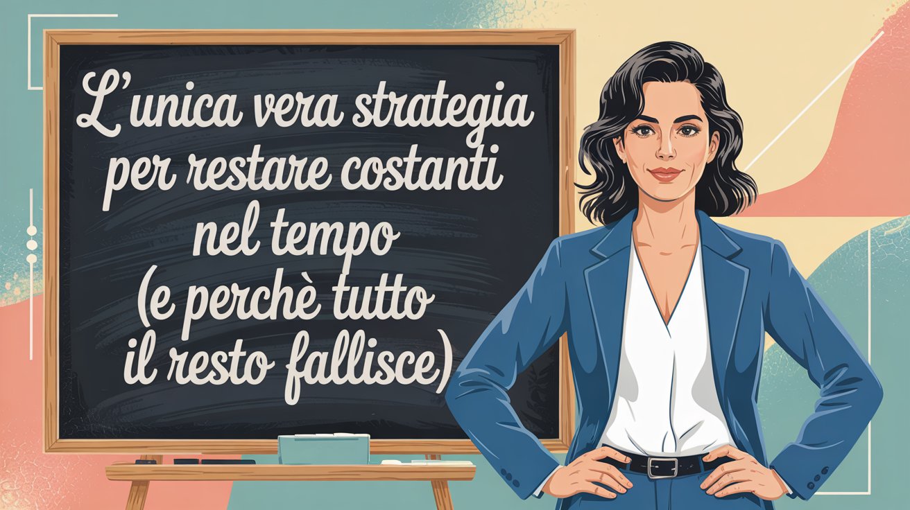L’unica vera strategia per restare costanti nel tempo (e perché tutto il resto fallisce)
