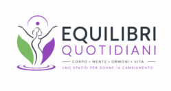 Logo Equilibri Quotidiani: benessere per corpo, mente, ormoni e vita, uno spazio per donne in cambiamento